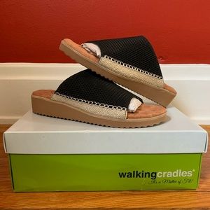 NWT Walking Cradles Henna Espadrille Sandal 8.5N
